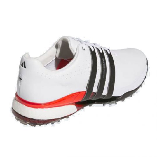 Tour360 24 Mens Golf Shoes White/Black/Lucid Red