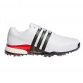Tour360 24 Mens Golf Shoes White/Black/Lucid Red