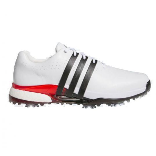 Tour360 24 Mens Golf Shoes White/Black/Lucid Red