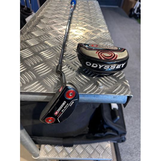 O-Works Black 330M Chrome Shaft Putter Right 34 SuperStroke MidSlim 2.0 (Used - 3 Star)