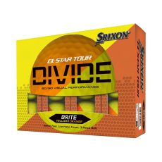 Q-Star Tour Divide Yellow/Orange Golf Balls