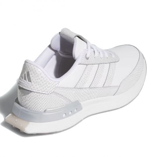S2G SL Leather Ladies Golf Shoes White/Silver