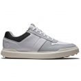 Contour Casual Mens Golf Shoes White/Grey/Black Mens UK 8 Standard White/Grey/Black
