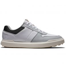Contour Casual Mens Golf Shoes White/Grey/Black