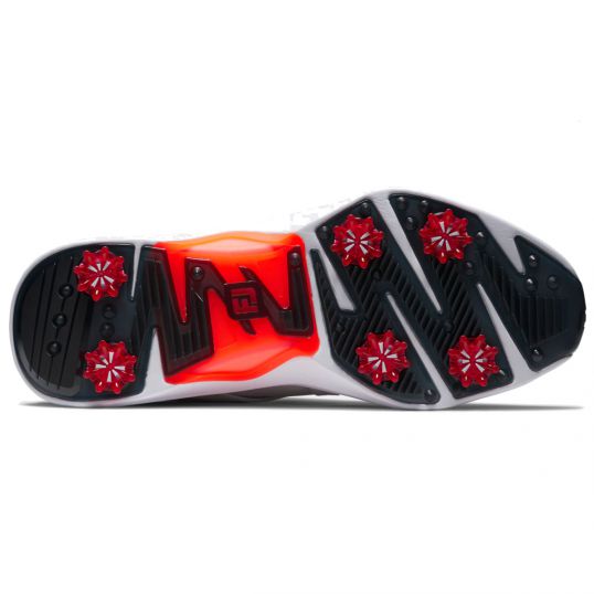 Hyperflex Men's Golf Shoes White/Grey/Red