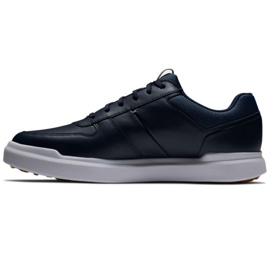 Contour Casual Mens Golf Shoes Navy/White