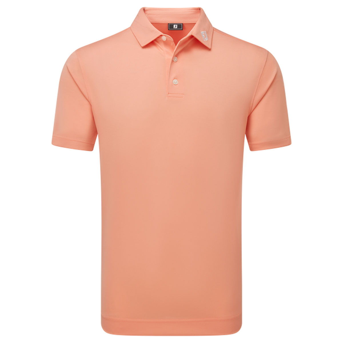 Product Image for Footjoy Stretch Pique Solid Polo Papaya Mens Large Papaya
