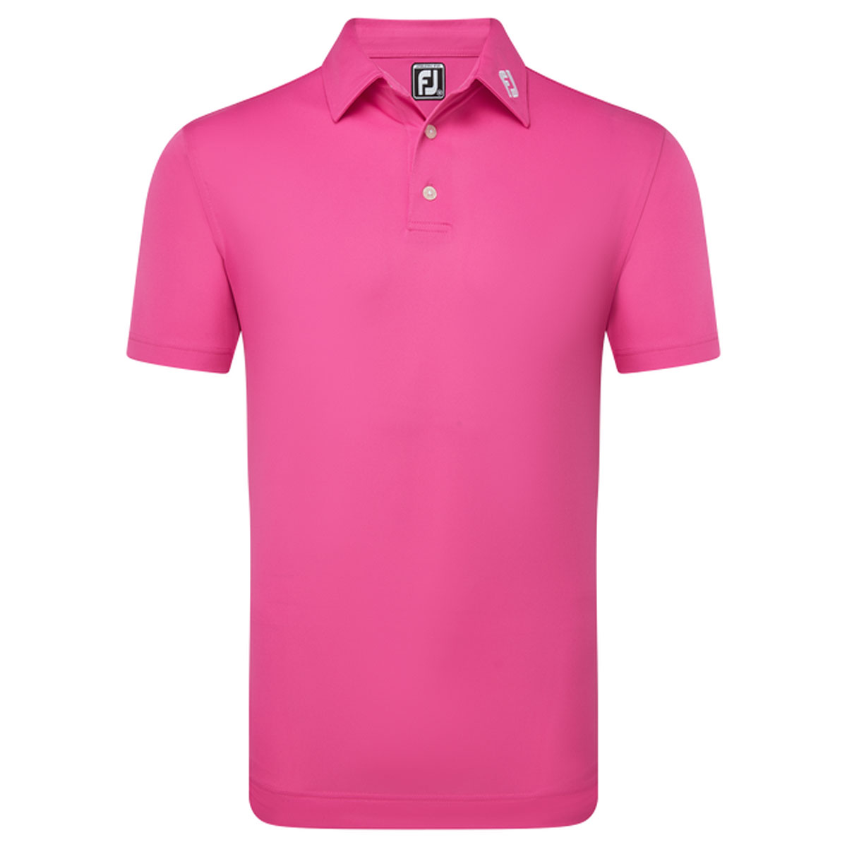 Product Image for Footjoy Stretch Pique Solid Polo Hot Pink Mens Small Hot Pink