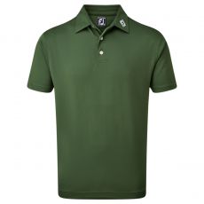 Stretch Pique Solid Polo Olive