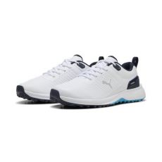 Fusion Plus SL Mens Golf Shoes White/Blue/Black