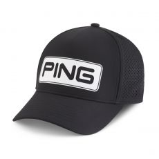 Vented Delta Cap Mens Adjustable Black