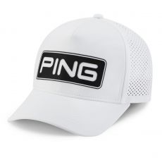 Vented Delta Cap Mens Adjustable White