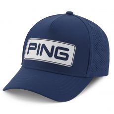 Vented Delta Cap Mens Adjustable Navy