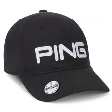 Ball Marker Cap Mens Adjustable Black