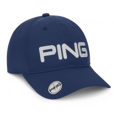 Ball Marker Cap Mens Adjustable Navy