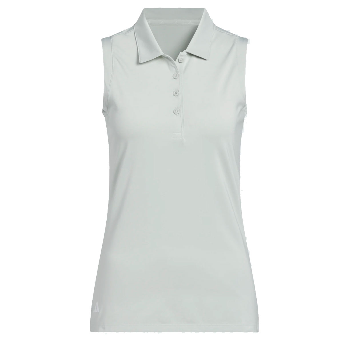 Product Image for Solid Sleeveless Ladies Polo Wonder Silver Ladies Medium Wonder Silver