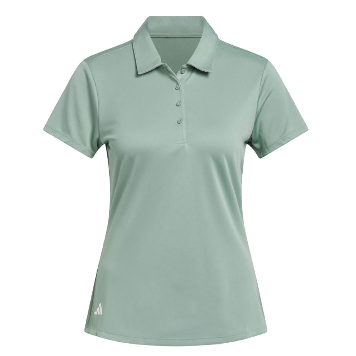 Product Image for Performance Solid Short Sleeve Polo Silver Green Ladies Large Silver Green