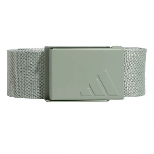 Reversible Web Belt Silver Green/Silver