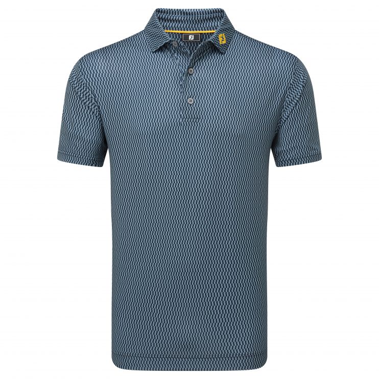 FootJoy FootJoy Wiggle Print Lisle Polo Shirt