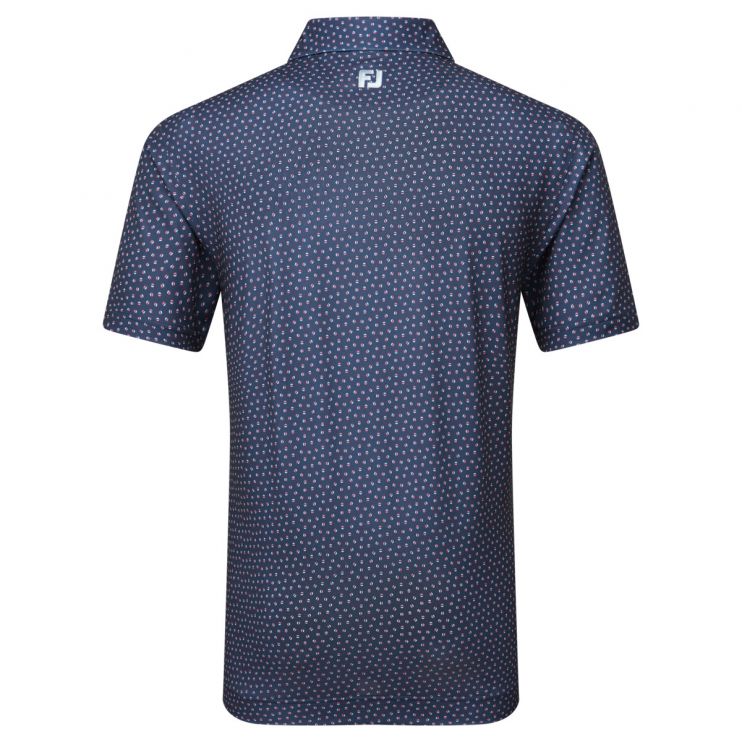 FootJoy Bounce Print Pique Polo Shirt