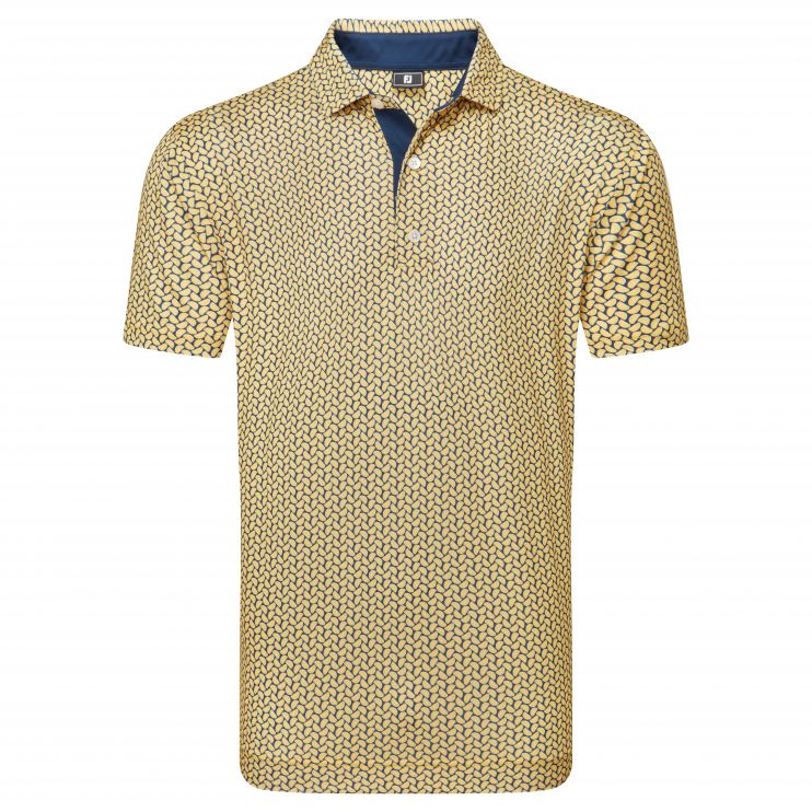 FootJoy FootJoy Citrus Print Lisle Polo Shirt