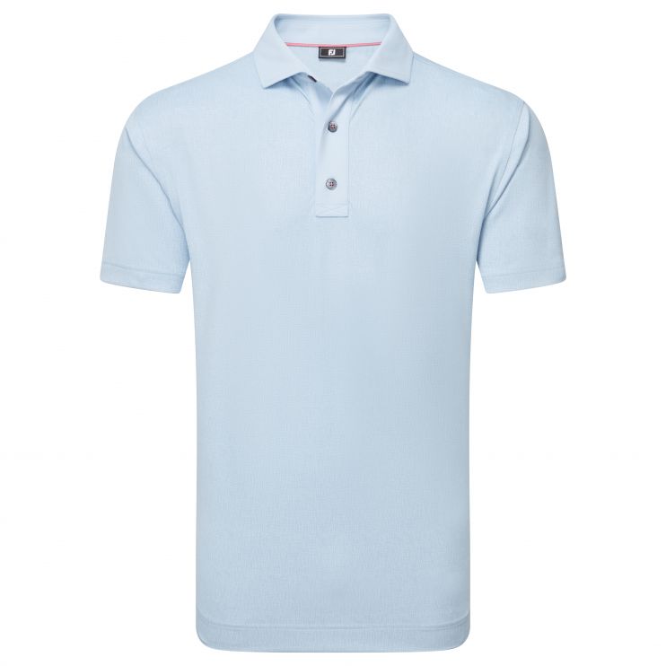 FootJoy FootJoy Etched Texture Print Lisle Polo Shirt
