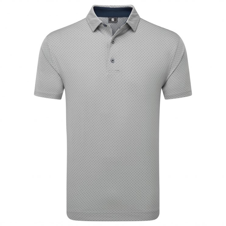 FootJoy FootJoy Stretch Lisle DOT Print Polo Shirt