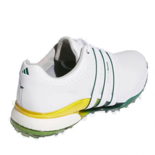 Tour360 24 Mens Golf Shoes White/Green/Yellow