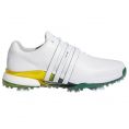 Tour360 24 Mens Golf Shoes White/Green/Yellow