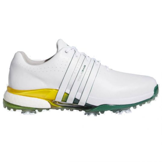 Tour360 24 Mens Golf Shoes White/Green/Yellow