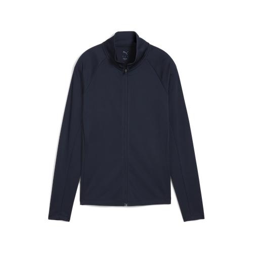 Lightweight Ladies Full Zip Knit Deep Navy