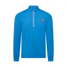 Technical Earl 1/4 Zip Sweater French Blue