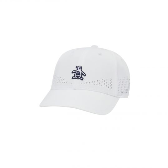 Country Club Perforated Ladies Cap Bright White