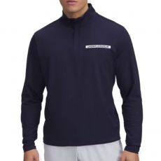 T2G 1/4 Zip Sweater Midnight Navy/White