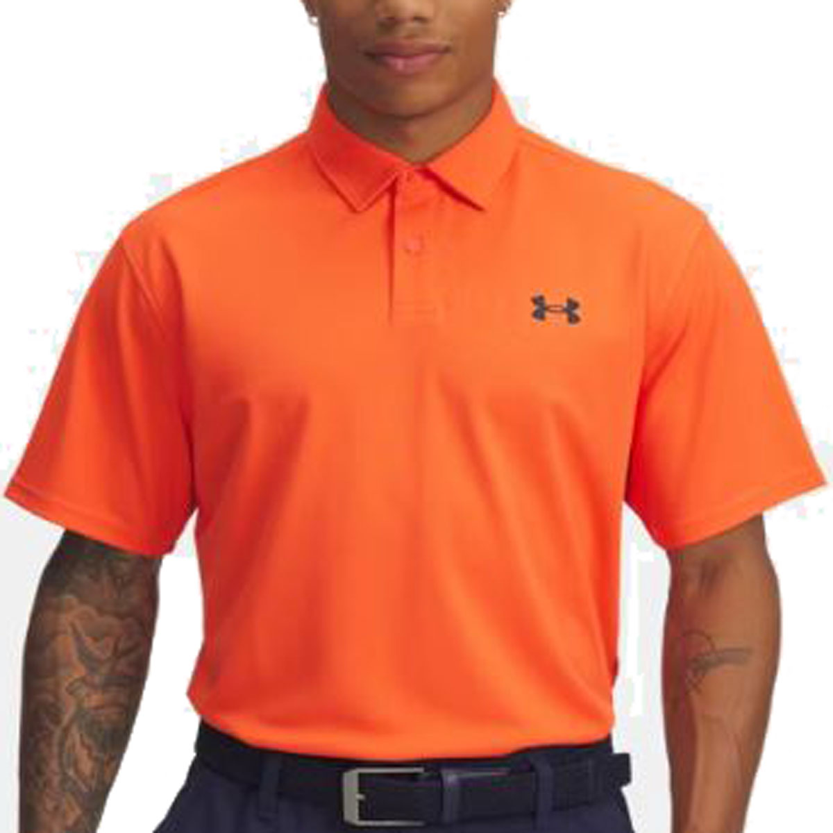 Product Image for T2G Pique Polo Fire/Black Mens Large Fire/Black