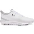 Drive Fade Mens Golf Shoes White/Metallic Silver