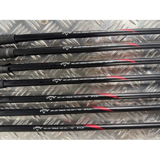 RAZR X Irons Graphite Shafts Right Regular RAZR X Graphite 5-PW+SW (Used - 3 Star)