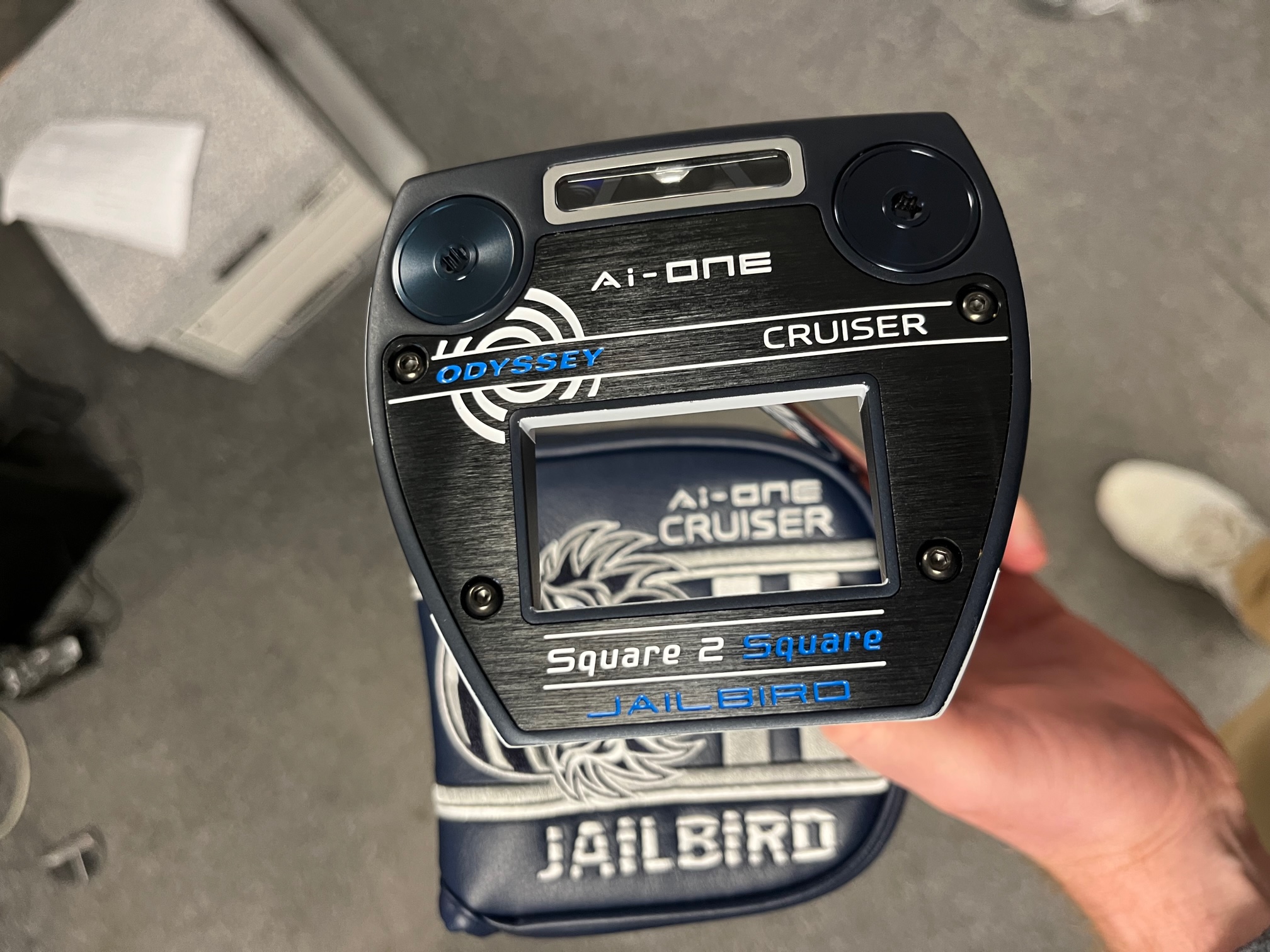 Odyssey Ai-One Square 2 Square Jailbird Cruiser Putter Right