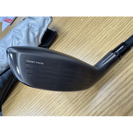 Qi35 Rescue Right 2 Hybrid-17 Degree Mitsubishi Kai'li Blue Dark Wave 85 Stiff Golf Pride Z-Grip Black/Silver (Used - 5 Star)