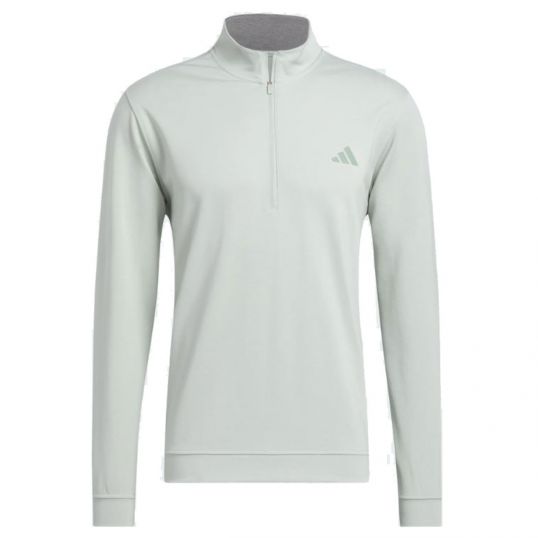 Elevated 1/4 Zip Mens Sweater Wonder Silver