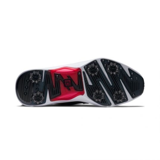 Hyperflex Men's Golf Shoes Black/White/Red