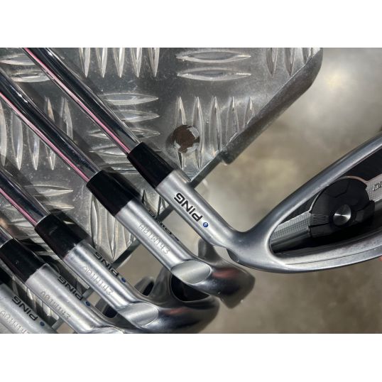 G400 Irons Steel Shafts Right Regular PING AWT 2.0 4-PW+SW (Used - 3 Star)
