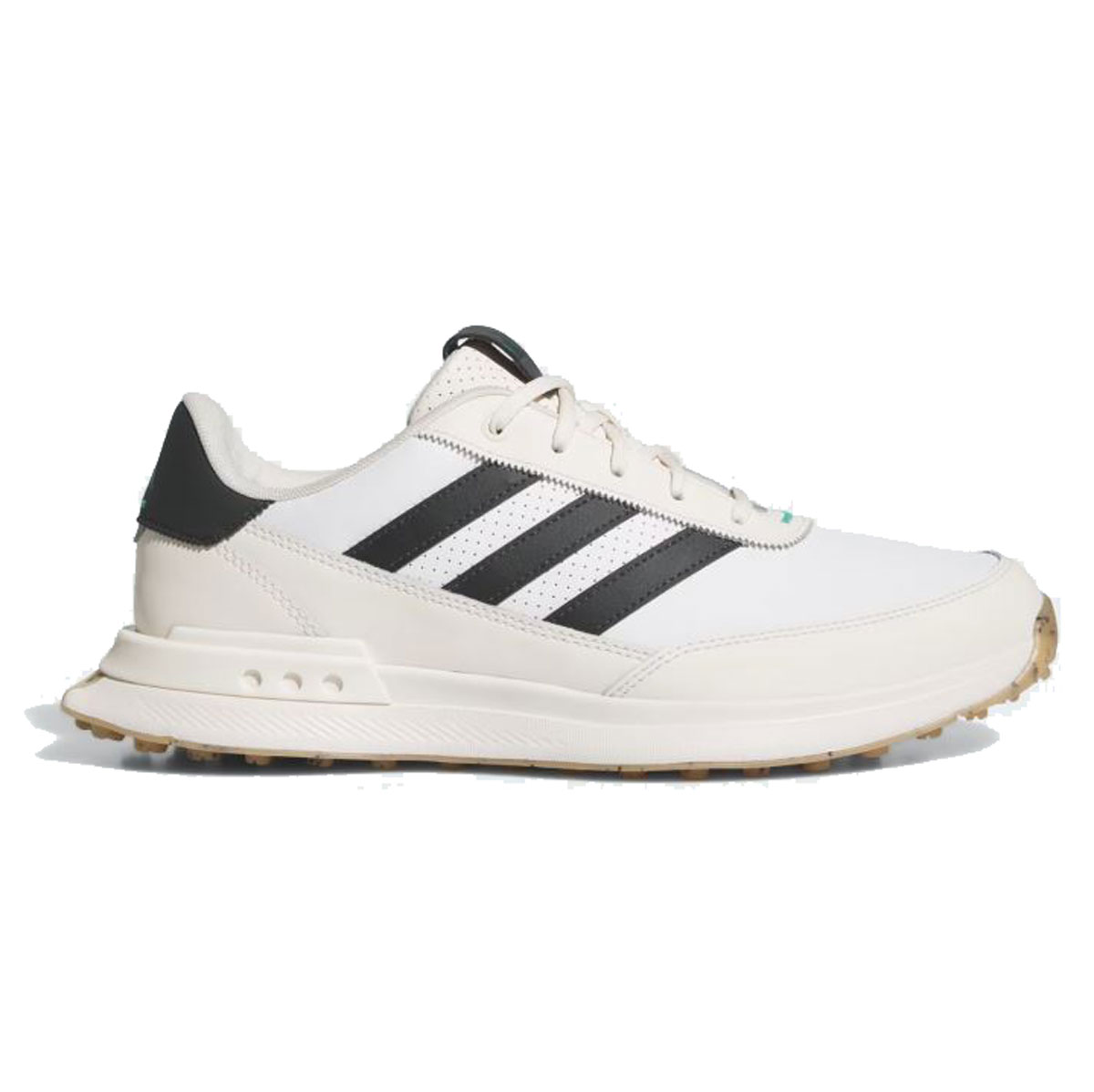 Product Image for ADIDAS S2G SL Leather Mens Golf Shoes White/Carbon/White Mens UK 12 Standard White/Carbon/White