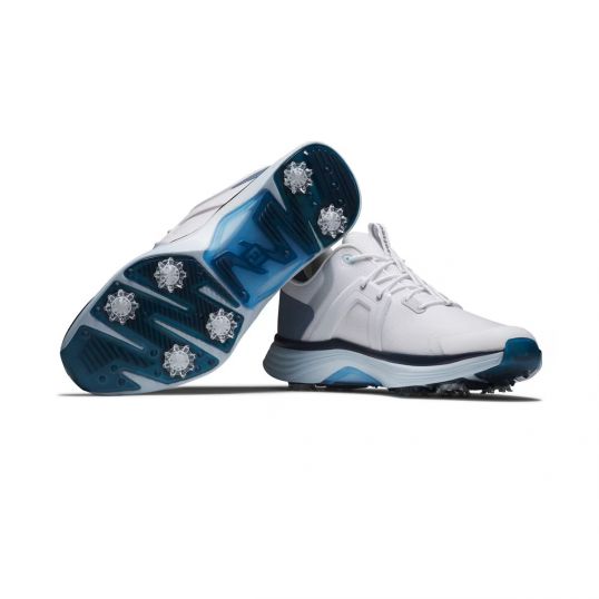 Hyperflex Men's Golf Shoes White/Slate/Blue Mens UK 9.5 Standard White/Slate/Blue