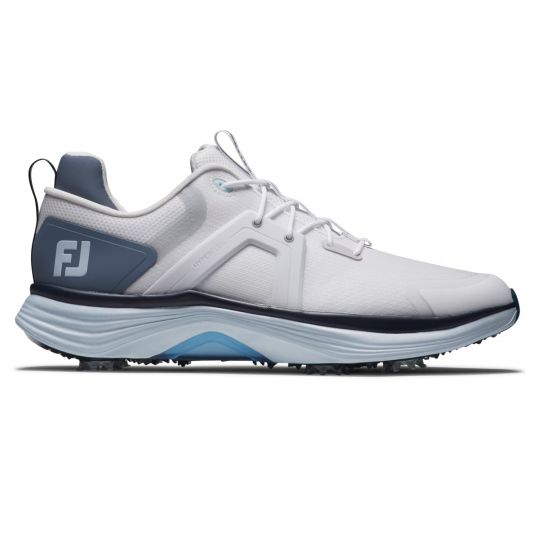 Hyperflex Men's Golf Shoes White/Slate/Blue Mens UK 9.5 Standard White/Slate/Blue