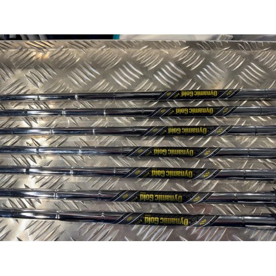 P770 Irons Steel Shafts Right Stiff Dynamic Gold Mid 115 4-PW (Used - 5 Star)