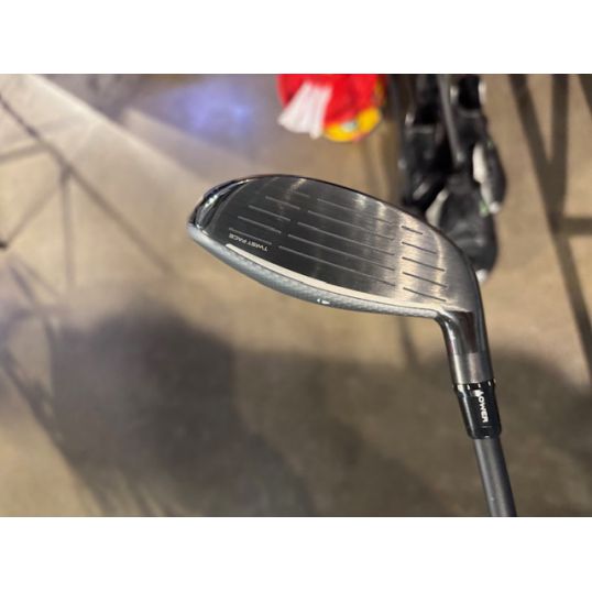 Qi35 Max Fairway Wood Left 3 Wood-15.5 Degree Mitsubishi Vanquish 4 Regular Golf Pride Z-Grip Black/Silver (Used - 5 Star)