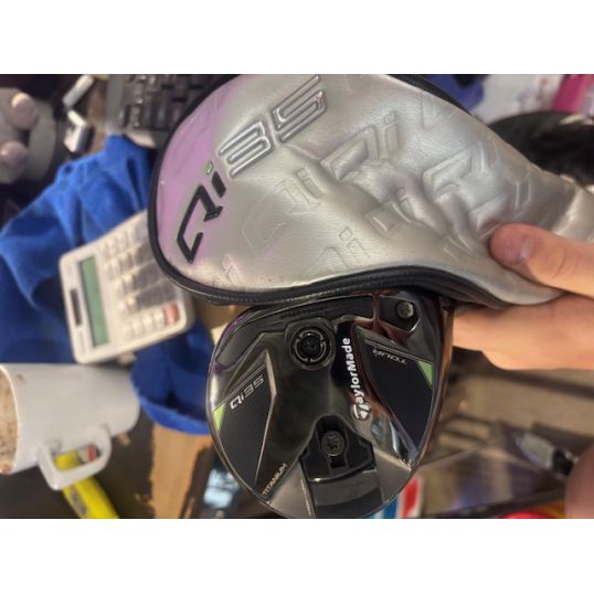 Qi35 Tour Fairway Wood Right 3 Wood-15 Degree Mitsubishi Kai'li Blue Dark Wave 75 Stiff Golf Pride Z-Grip Black/Silver (Used - 5 Star)