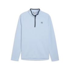 Waffle Fleece 1/4 Zip Sweater Haute Tropic