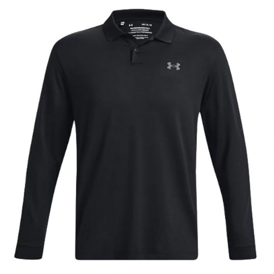 Matchplay Long Sleeve Polo Black